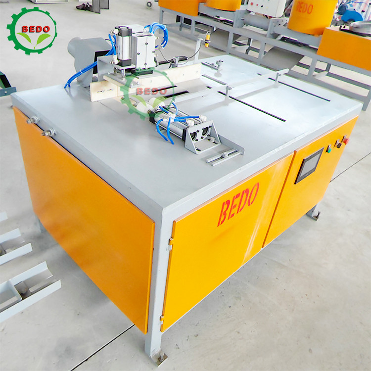 2400pcs/h Pneumatic Wood Pallet Block Cutting Machine Customizable