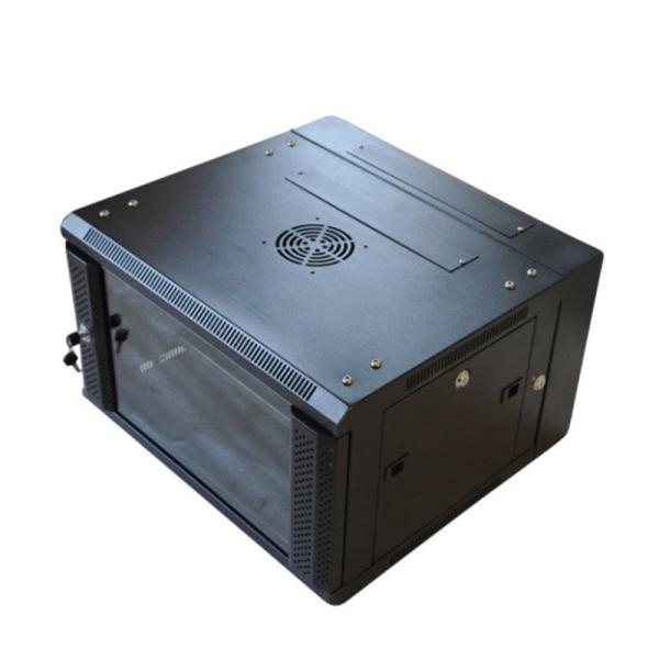 19 Inch 6u Wall Mount Server Rack Cabinet SPCC Cold Rolled Steel Corrosion