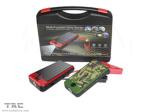 Black Lifepo4 Portable Car Jump Starter 12000mAH 165 x 75 x 26mm