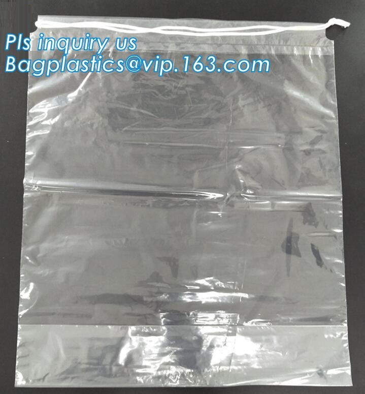 Biodegradable Eco-friendly cotton drawstring poly packaged bag for laundry used in hotel,Travel Carrying drawstring bags