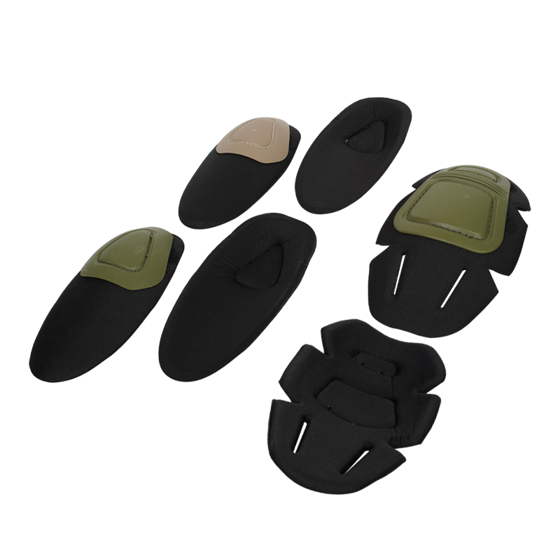 Hard Shell Multicolor Knee and Elbow Protective Pads for Frog Suit Durable Protection