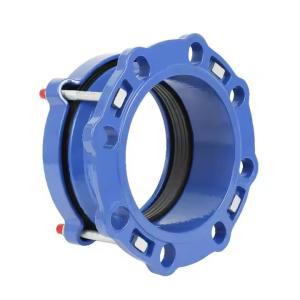 Wholesale Wide Range Cast Iron Universal Fittings HDPE And PVC Pipe Flange Adapters Stainless Steel Connectors from china suppliers