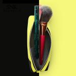 Portable Waterproof PU Leather Zippered Cosmetic Bag