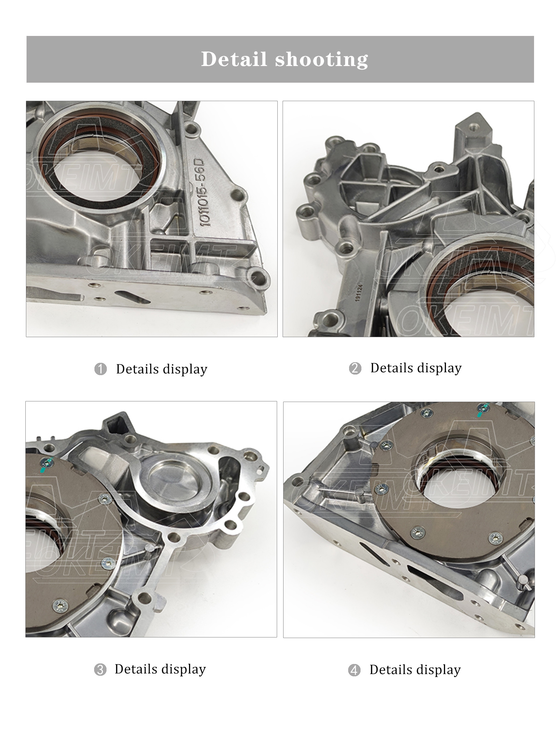 D6D D6E Oil Pump Replacement 20502113 21489736 04258382 1011015-56D