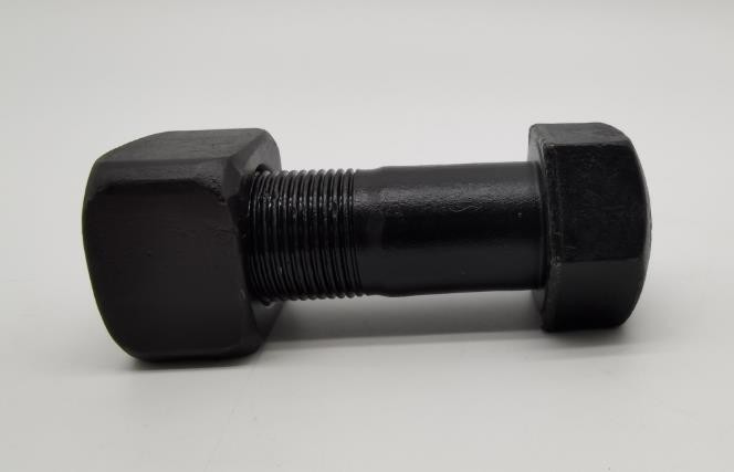 High Strength Excavator Track Bolt And Nut Screws 40Cr