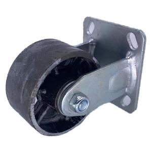 Wholesale High Temp Casters Rigid Cast Iron Castor Wheels 150MM from china suppliers