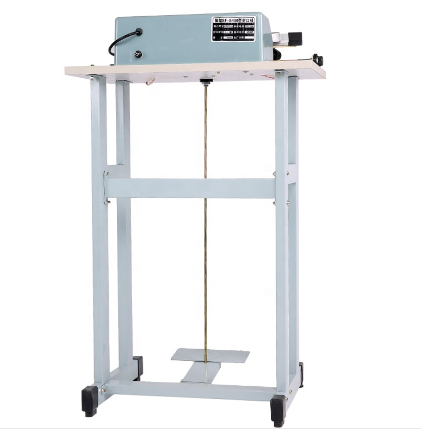 DUOQI SF-400 Iron Foot Pedal Enseal Sealer Bag Sealer Heat Sealer Semi-Automatic Sealing Machine