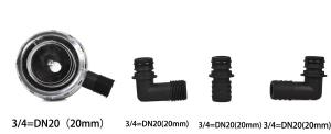 Wholesale FLOWGUIDE DC pump universal hosing fittings pump strainers water filters from china suppliers