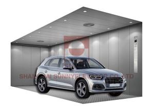 Wholesale 3000kg Large Size Etched Stainless Steel Car Elevator For Shopping Center from china suppliers