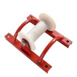 5KN 10KN Straight Cable Roller Steel Frame Cable Roller Straight