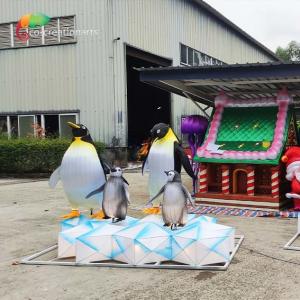 Wholesale Aquarium Park Chinese Festival Lanterns Penguin Lantern Weather Resistance from china suppliers
