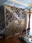 Hairline Bronze Stainless Steel Room Dividers For Office/Room/Interior