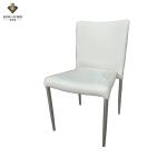 PU Leather Dining Room Chairs With Metal Legs Home Furniture