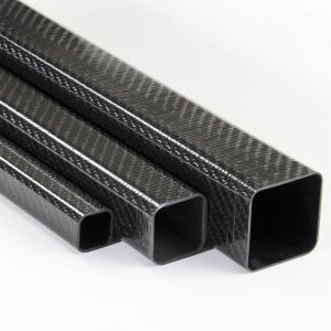 Wholesale Twill Plain Pultrusion Square Carbon Fiber Tube Radiation Resistant from china suppliers