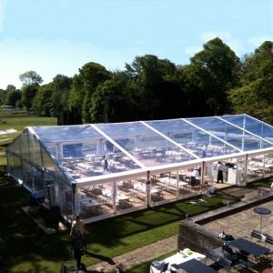 Wholesale 20x50m 15HW Hardness Aluminum Frame Tent 200 To 500 People Catering Party from china suppliers