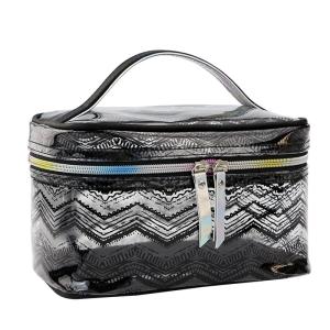 Wholesale Waterproof Clear Makeup Big Portable Large Capacity PVC Clear Toiletry Bag from china suppliers