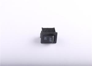 Wholesale Black Small Rocker Switch AC 6A 250V 10A 125V With 2 Solder Lug On / Off from china suppliers