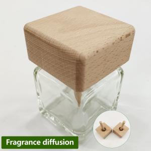 Wholesale Cylinder/Square Empty Essential Oil Reed Diffuser Bottle With Wooden Ball Stick from china suppliers