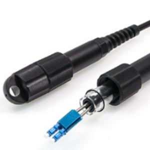 Wholesale FTTH Fiber Module LC Connector PA66 Dust Proof Waterproof for Durable in Black Color from china suppliers
