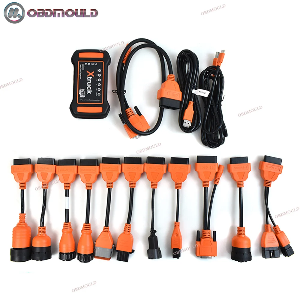 CANBUS Diagnostic Tool OBD2 Scanner Adapter for Heavy-Duty Truck Excavator Structure Diesel Engine