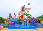 Aqua Park Playground Equipment / Amusement Theme Water House For Resort