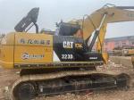 20ton 323DL Used CAT Excavators Hydraulic Types Of Digging Machines