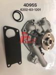 4D95S Excavator Water Pump 6202 - 62 - 1201 Komatsu Excavator Spare Parts