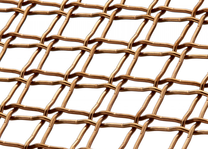 Architectural Decorative Woven Mesh For Security Screen And Partition