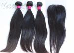 Soft Smooth Silky Straight Brazilian Hair Weave Double Wefted Human Hair