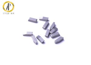 Wholesale Fine Grain Size Tungsten Carbide Saw Tips For Slitting Saw Cutters Long Life Span from china suppliers