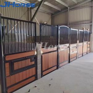 Wholesale Secure Easy Install Free Standing Horse Stall Panels Bamboo Wood Interlock Stable Boxes from china suppliers