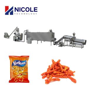 Wholesale Small Corn Puff 150kg/H Kurkure Production Line Siemens Motor from china suppliers