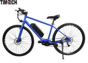 Wholesale 9 Gear Speeds Electric Battery Powered Bike 350W TM-KV-7010 With Middle Motor from china suppliers