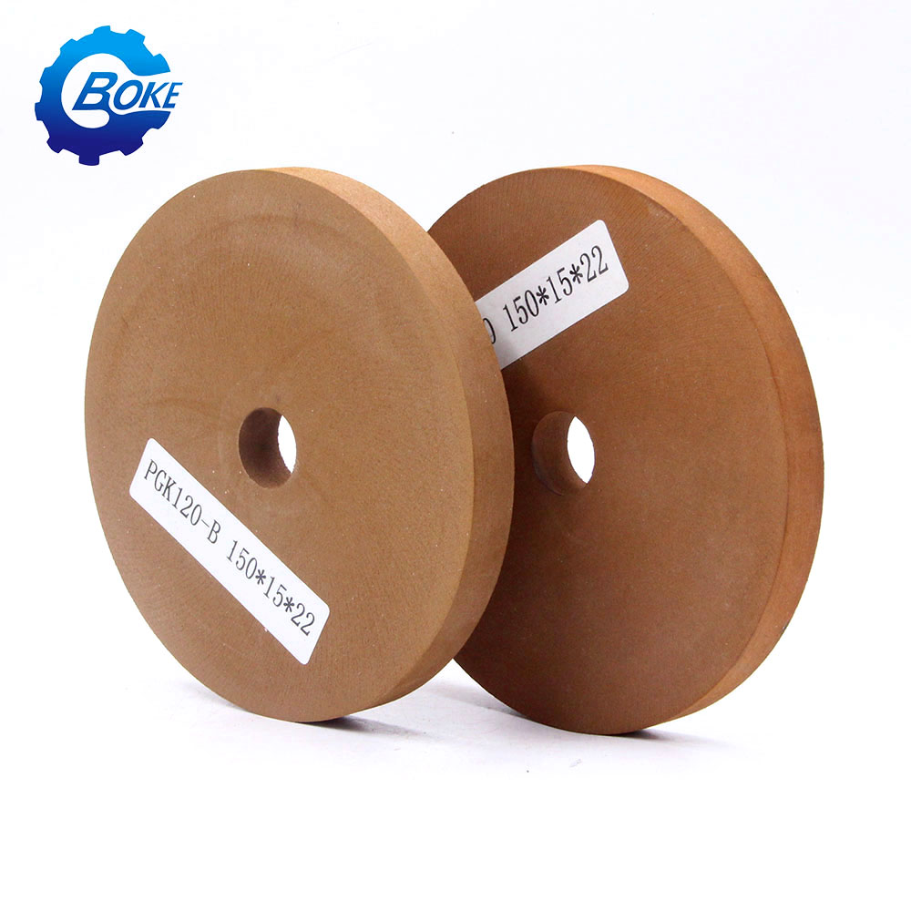 Flat Shape edging rough profile rubber BK Polishing Wheels for Glass Beveling Machine