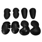 CE Certified Motorcycle Riding Equipment Thickened Anti-fall Black Kneepad Leg