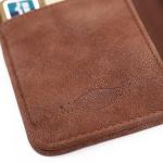 Leather Harris Tweed Phone Case Flip Folio Magnetic Clasp IPhone 5/5s/Se