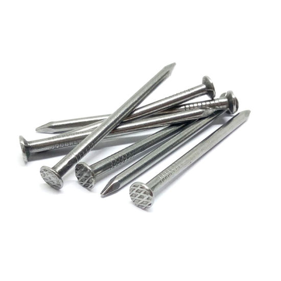 Roofing Hardware Accessories 10 Flat Head Carbon Steel Iron Nail with HDG Coating