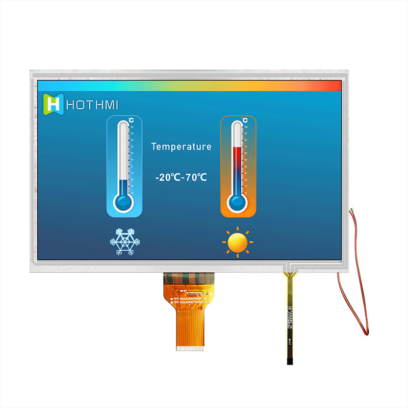 10.1 Inch LVDS IPS Sunlight Readable LCD Display With Resistive Touch Panel H101A9WSIFTKR40