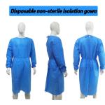 Fluid Proof Antistatic Disposable Surgical Gown Infection Prevention Comfortable