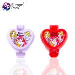 Heart-shaped Cartoon design child resistance cap cute plastic water bottle caps