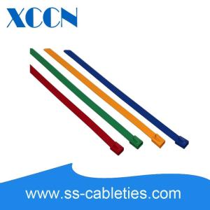 Wholesale 316 Small Wire Metal Cable Ties Pvc Coated Straps 500mm Length Securing from china suppliers