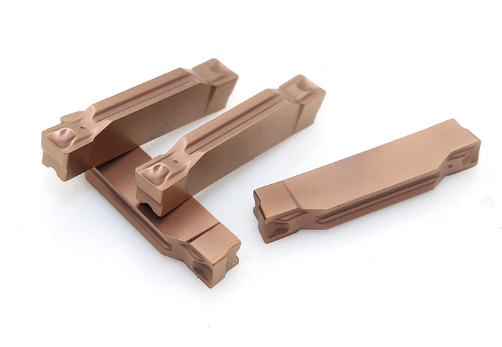 Top Notch Grooving Inserts , Parting Off Inserts With Reduce Vibration