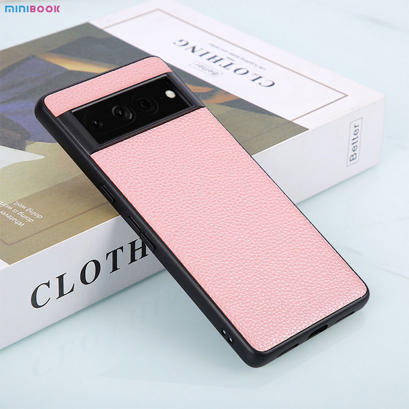 PU Leather Design Style Luxury Super Slim Business Case for Google Pixel 6 7 Pro