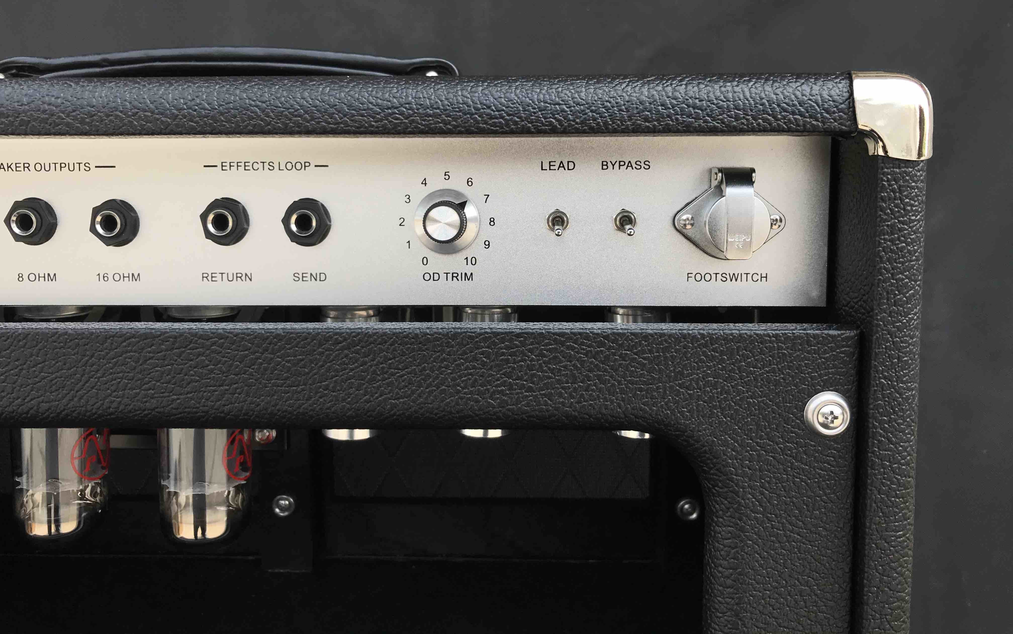 Grand Boutique Hand-wired Overdrive Special ODS50 Amp Head 50W in Black or Brown Tolex Custom Faceplate is Available
