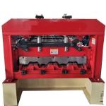 High Efficiency Metal Roof Deck Roll Forming Machine with 3x11kw Main Motor