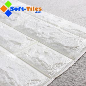 Wholesale White 70x77cm Xpe Foam Wall Stickers 3d Wallpaper 4mm Thickness from china suppliers