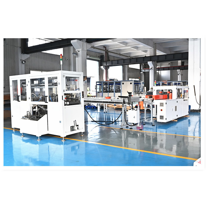 3rows Facial Tissue Making Machine , 23packs/Min Full Automatic Packing Machine