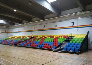 Wholesale Customized Seat Color Retractable Seating for Multi-functional Sport Hall from china suppliers