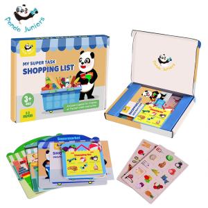 Wholesale Memory Matching Game Shopping List Travel Board Game For Kids Age 3 from china suppliers