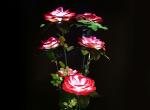 LED Simulation EVA Rose Lights lawn flower lamp Garden courtyard beautiful
